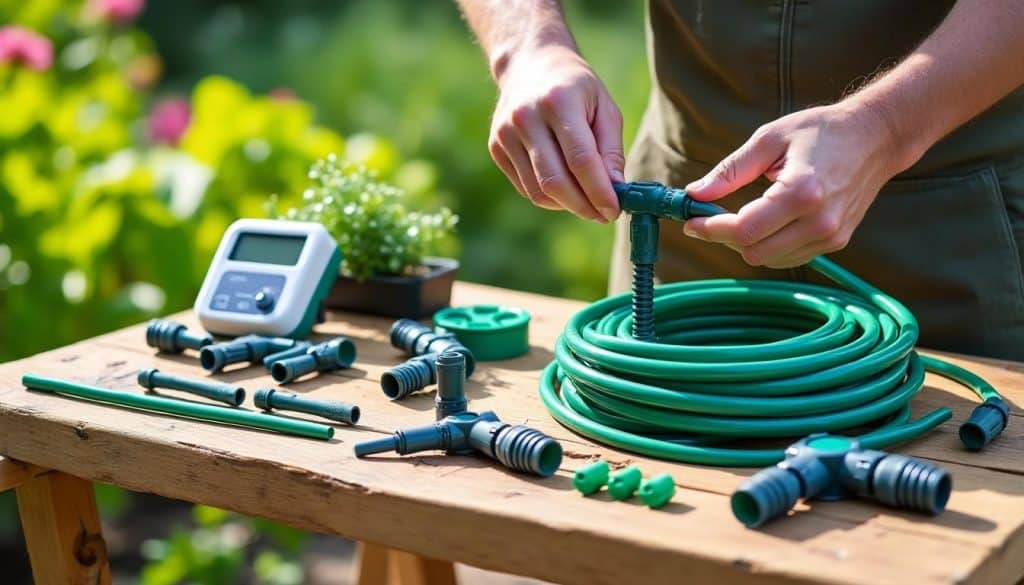 découvrez nos solutions d'arrosage automatique low-cost : kits faciles à monter pour un jardin verdoyant sans effort et à petit prix.