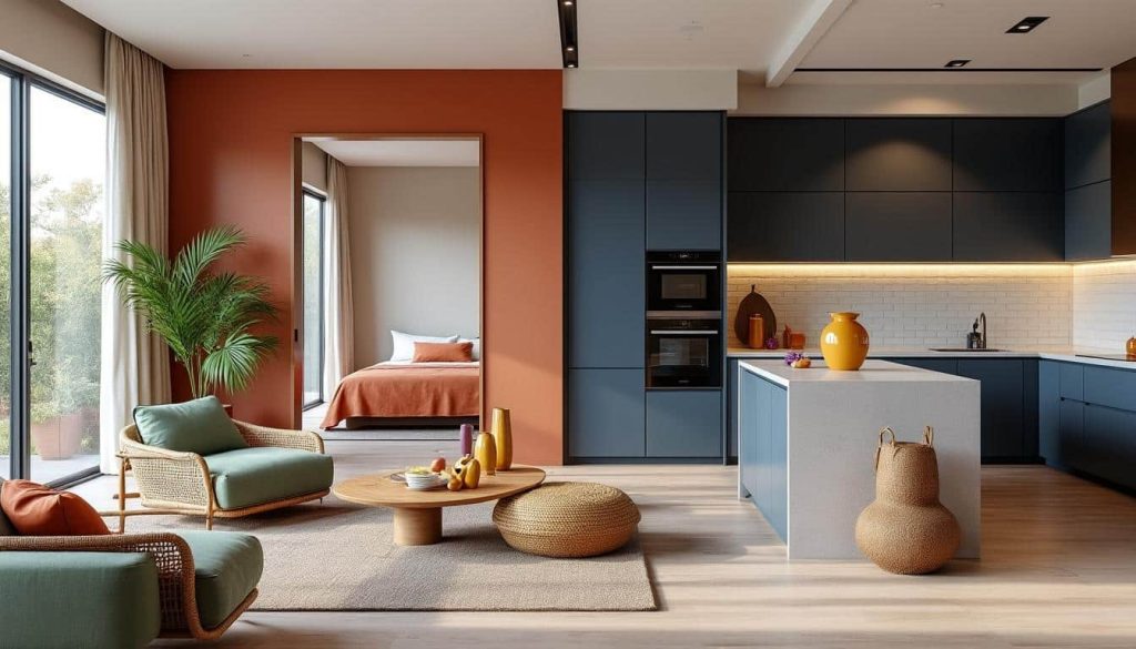 découvrez les couleurs tendances pour 2025 avec des palettes adaptées à chaque pièce de votre maison, pour un intérieur moderne et harmonieux.