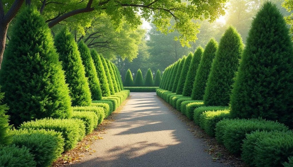découvrez notre sélection des 12 meilleures haies persistantes à croissance rapide pour un jardin verdoyant toute l'année.