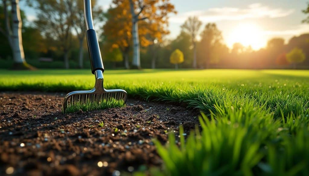 découvrez comment obtenir une pelouse impeccable grâce à nos conseils sur le semis, la scarification et un calendrier d'entretien adapté pour un gazon verdoyant toute l'année.