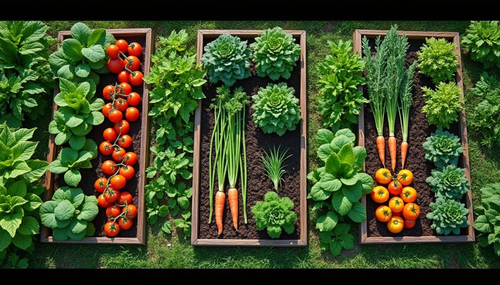 découvrez comment aménager un potager en carrés avec un plan type, les cultures adaptées et les rotations pour optimiser votre récolte toute l'année.