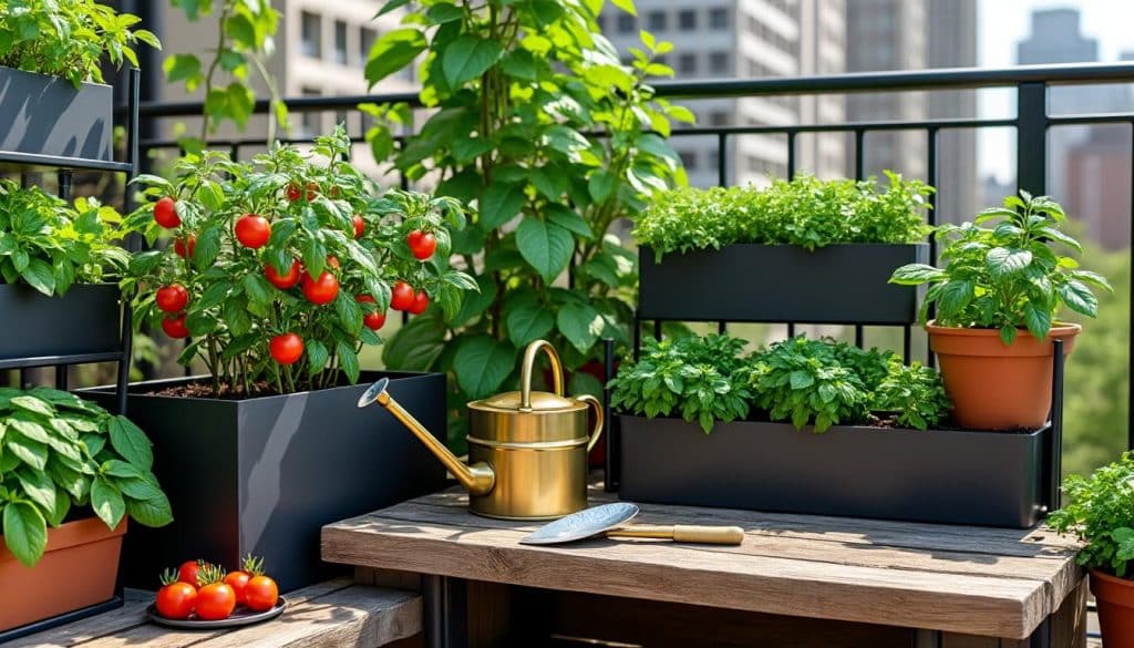 découvrez comment aménager un potager sur balcon avec des bacs adaptés, des variétés compactes et des astuces pratiques pour réussir votre culture urbaine facilement.