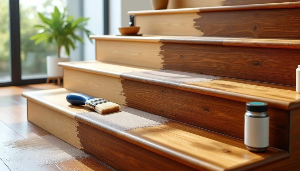 découvrez comment rénover un escalier en bois grâce à des étapes simples : ponçage, application de teinte et finition au vernis pour un résultat esthétique et durable.
