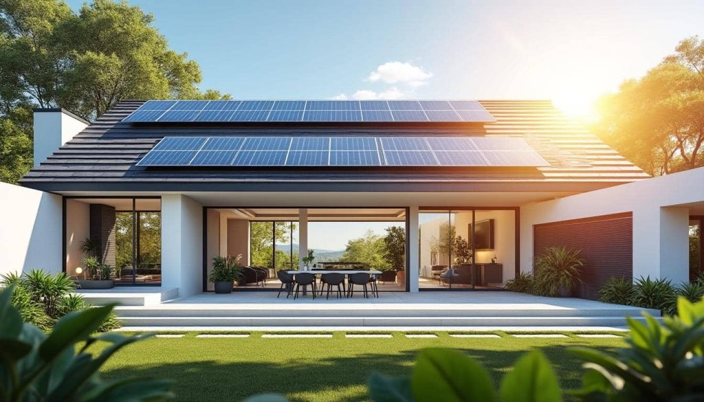 découvrez comment la domotique solaire automatise l'ouverture des volets en fonction de l'ensoleillement pour un confort optimal et des économies d'énergie.