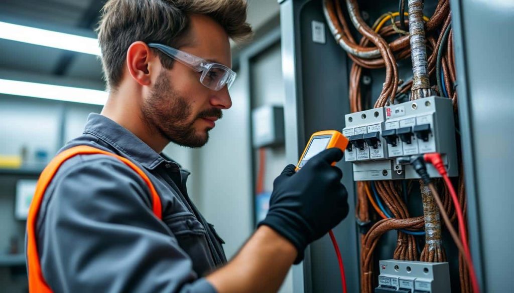 la remise aux normes électriques assure la sécurité de votre habitation en réduisant efficacement le risque d'incendie domestique.