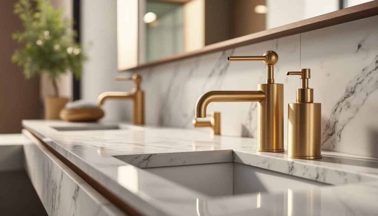 découvrez comment le laiton brossé apporte élégance et luminosité aux accessoires de salle de bains haut de gamme, alliant style raffiné et qualité durable.