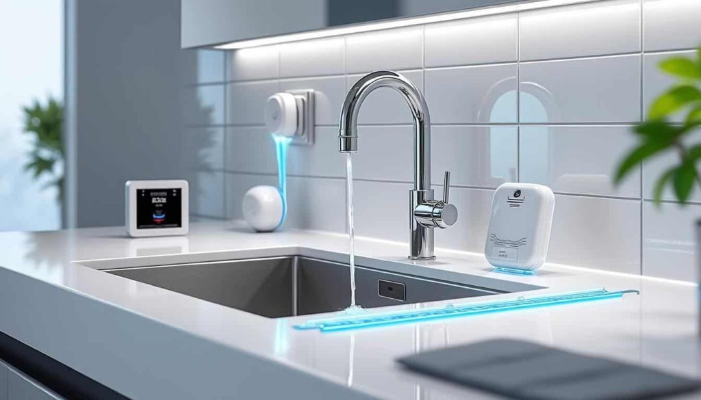 découvrez comment la domotique de sécurité permet de détecter les fuites d'eau à temps pour éviter les sinistres et protéger votre maison efficacement.