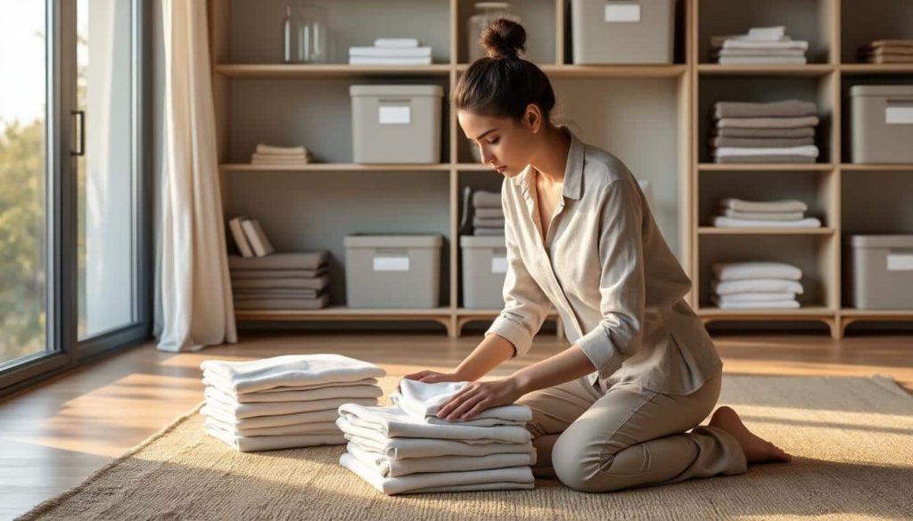 découvrez comment la méthode konmari transforme le rangement en un acte thérapeutique, apportant sérénité et organisation dans votre vie quotidienne.