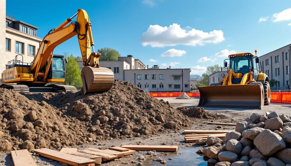 le terrassement prépare efficacement les fondations essentielles pour garantir la solidité et la durabilité de votre future extension.