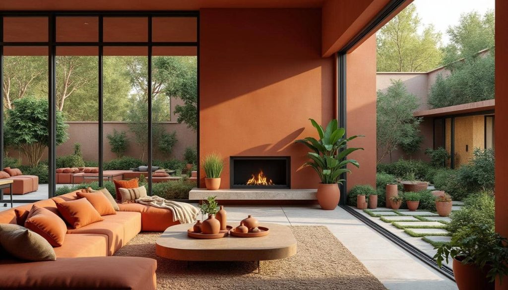 découvrez comment les teintes terracotta apportent chaleur et harmonie à votre intérieur en le connectant aux éléments naturels pour un décor authentique et apaisant.
