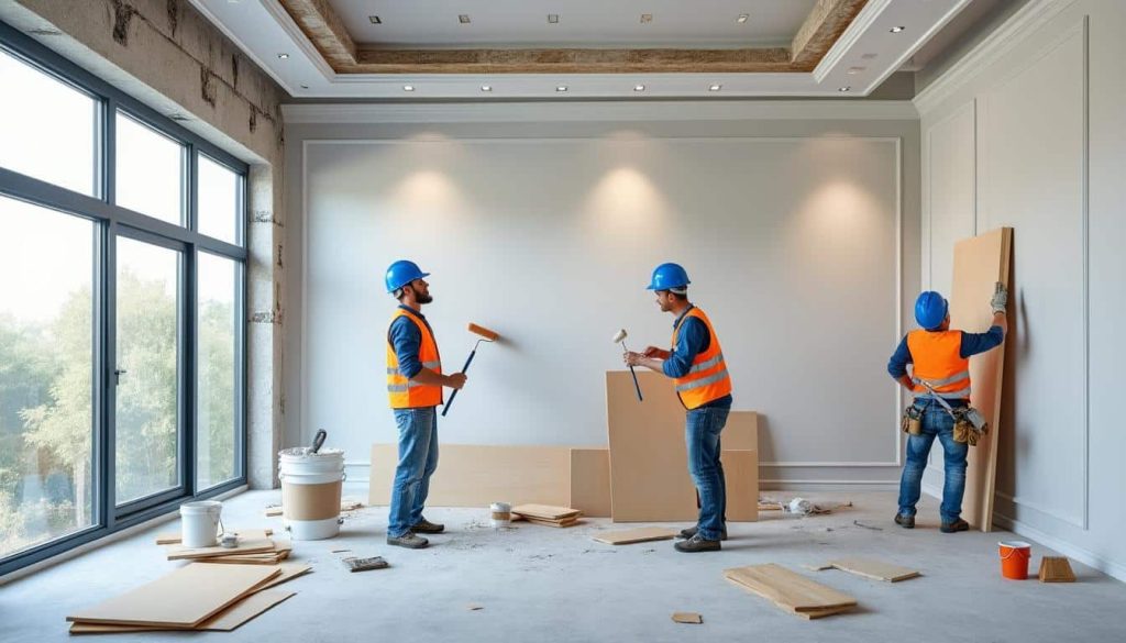 découvrez comment les travaux de second œuvre contribuent à la finition esthétique parfaite de votre chantier, alliant qualité et détails pour un résultat impeccable.