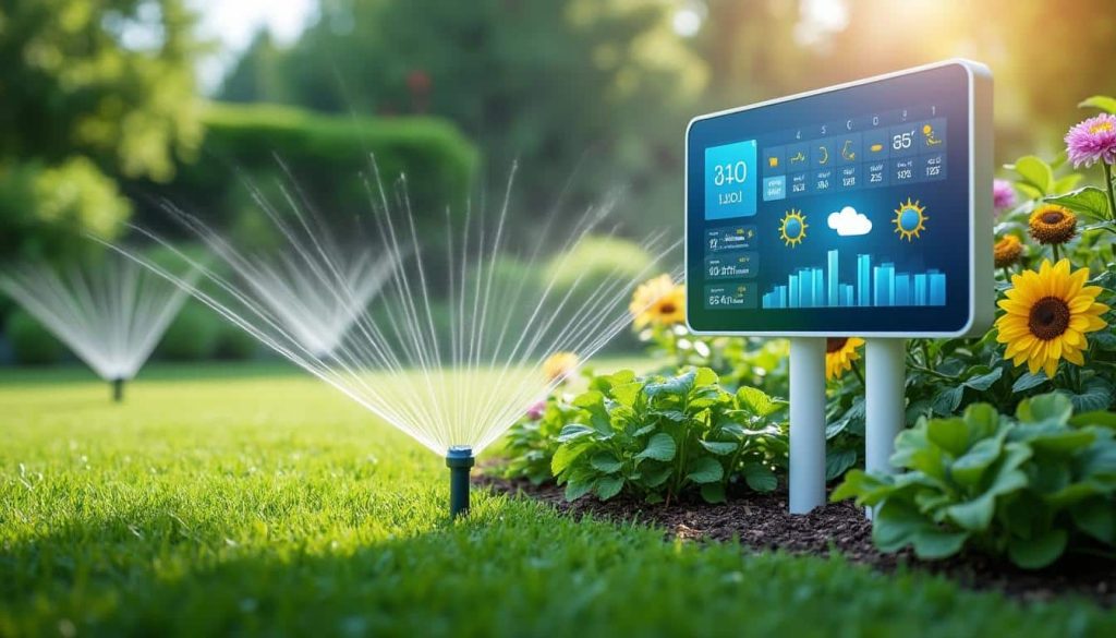 découvrez comment la domotique d'arrosage s'adapte intelligemment aux prévisions météorologiques de météo-france pour un jardin parfaitement entretenu et économe en eau.