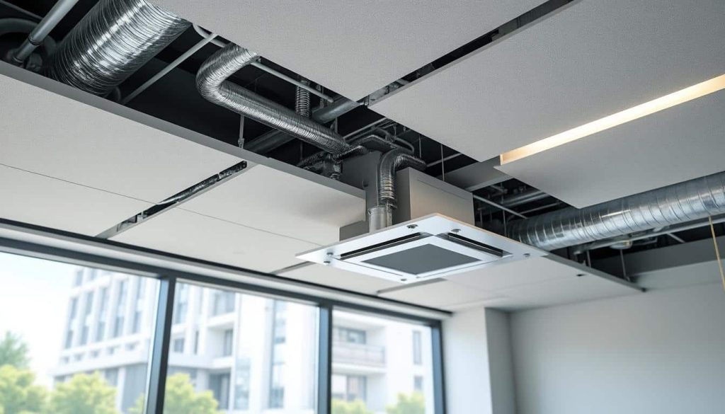 découvrez comment la pose d'un faux plafond permet de dissimuler efficacement les gaines électriques et la vmc pour un intérieur esthétique et sécurisé.