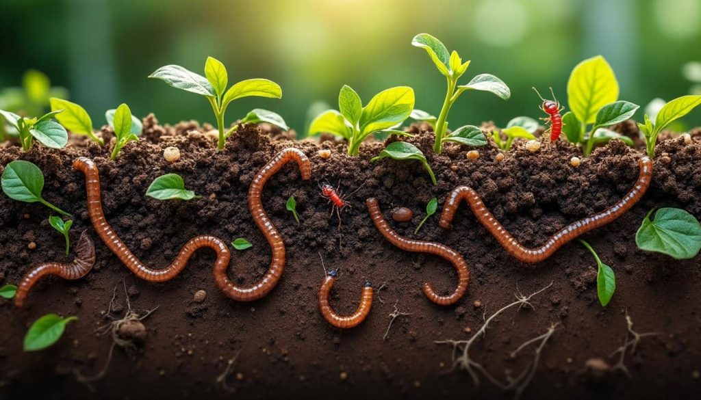 découvrez comment le compostage de surface enrichit directement la microfaune de votre jardin pour un sol plus vivant et fertile.
