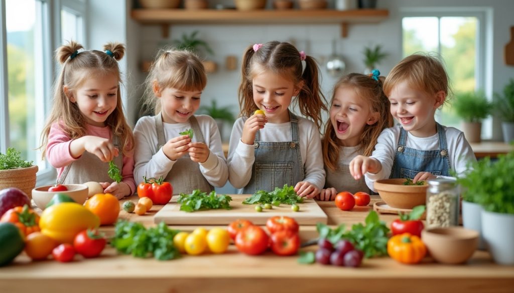 découvrez comment la cuisine sensorielle peut éveiller le goût des enfants difficiles en stimulant leurs sens et en rendant les repas plus amusants et engageants.