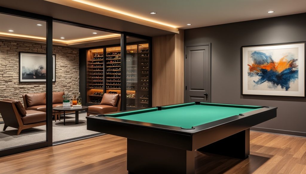 découvrez comment aménager votre sous-sol pour créer une salle de jeux conviviale ou une cave à vin fonctionnelle, alliant confort et optimisation de l'espace.