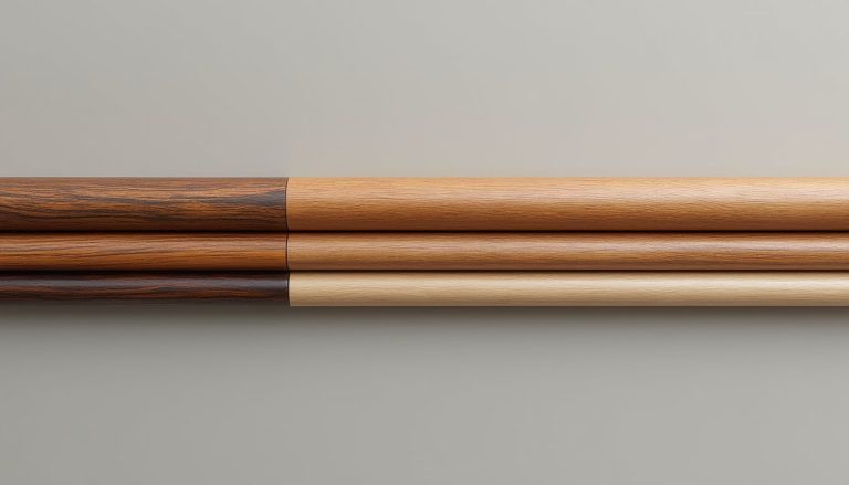 découvrez nos tringles à rideau en bois, disponibles en différentes essences, diamètres et finitions pour s'adapter parfaitement à votre décoration intérieure.