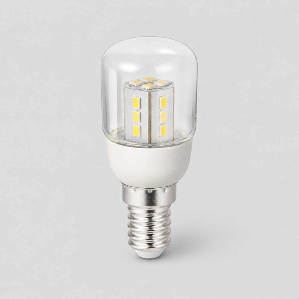 Ampoule pour hotte sur fond neutre
