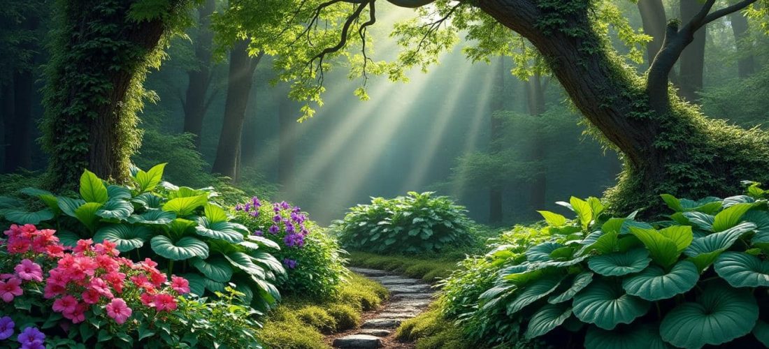 découvrez les meilleures espèces de plantes qui s'épanouissent à l'ombre et apprenez à jardiner avec succès sans exposition directe au soleil.