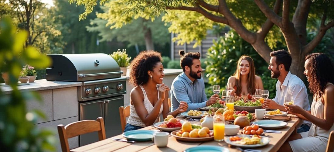 découvrez comment la cuisine d'été transforme vos repas en moments conviviaux en plein air, alliant plaisir de cuisiner et convivialité sous le soleil.