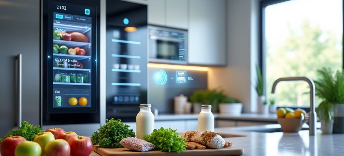 découvrez comment la domotique de cuisine surveille automatiquement la date de péremption des aliments pour mieux gérer vos stocks et éviter le gaspillage alimentaire.