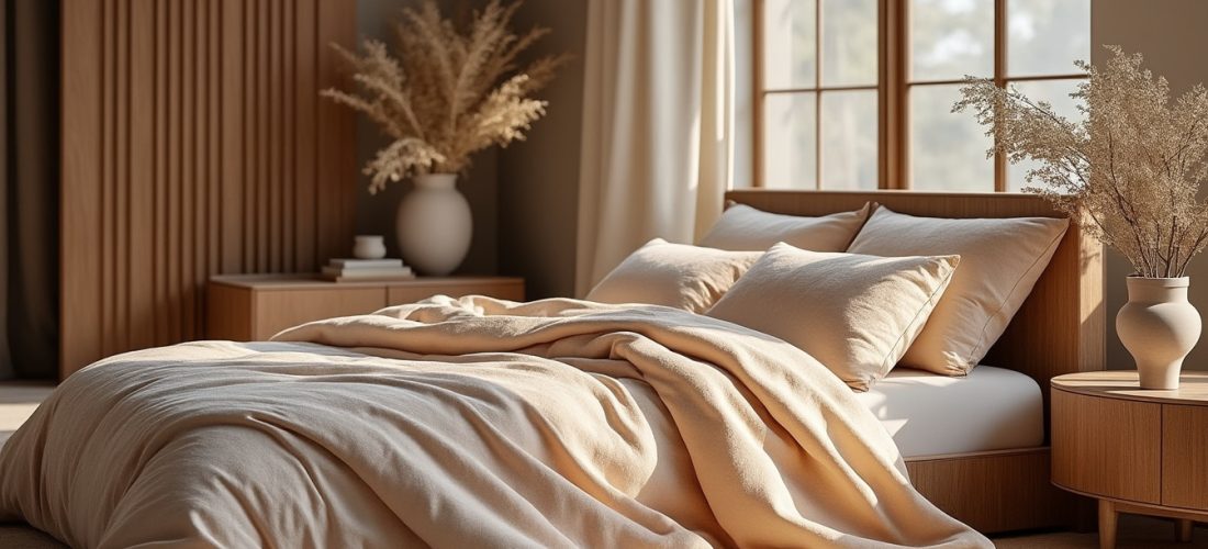 découvrez comment la soie sauvage transforme vos parures de lit en un véritable écrin de luxe, alliant douceur naturelle et élégance raffinée pour un confort incomparable.