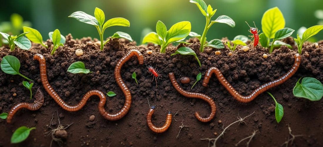 découvrez comment le compostage de surface enrichit directement la microfaune de votre jardin pour un sol plus vivant et fertile.