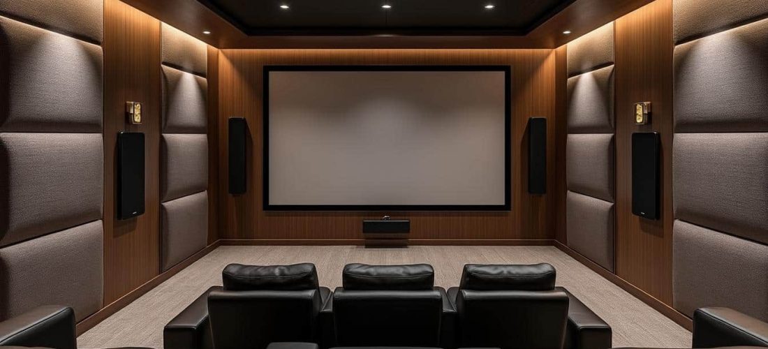 découvrez comment le home cinéma intègre l'acoustique directement dans la structure de la pièce pour une expérience sonore optimale et immersive.