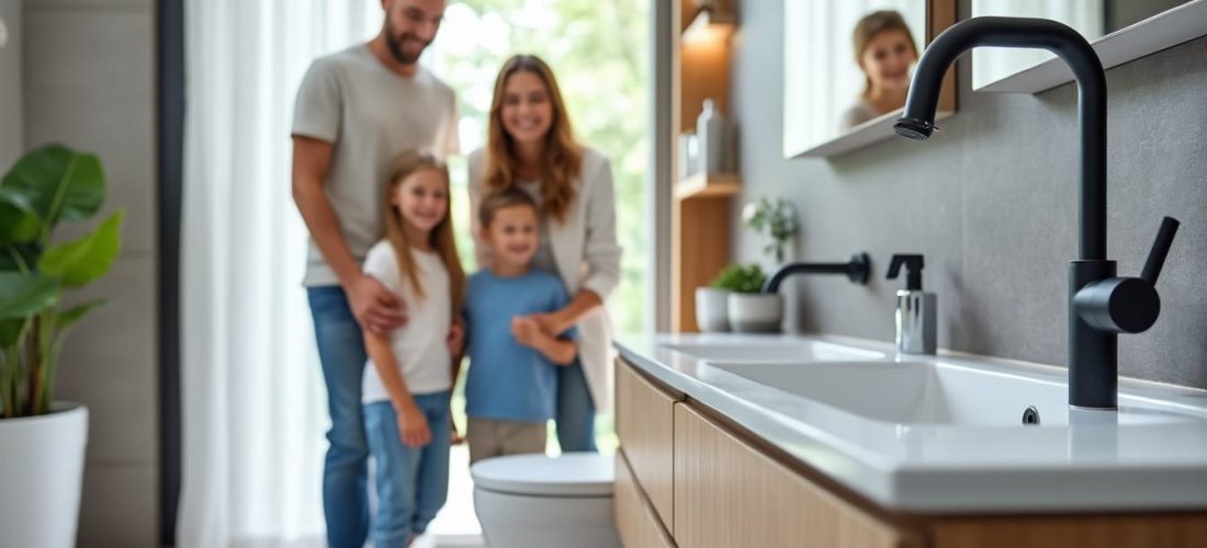 découvrez comment le remplacement de sanitaires permet à une famille de réduire sa consommation d'eau et de contribuer à la préservation de l'environnement tout en réalisant des économies.
