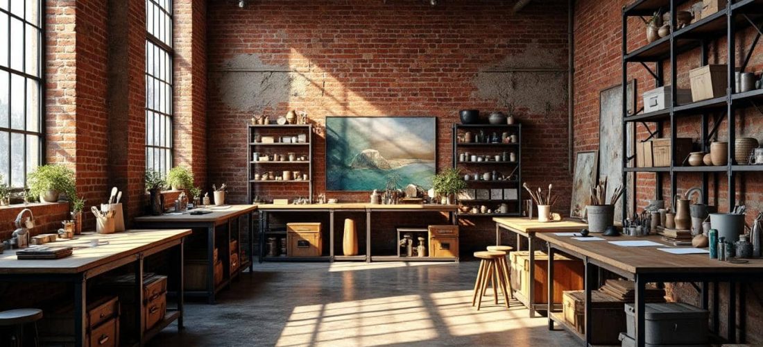 découvrez comment les briques apparentes évoquent l'authenticité et le charme des ateliers new-yorkais, alliant histoire et style industriel dans votre intérieur.