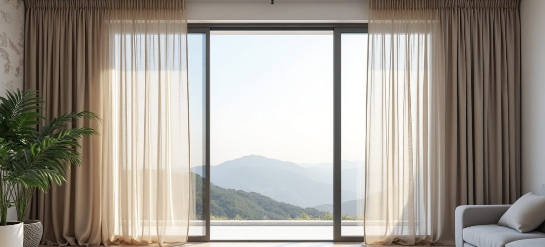 découvrez comment choisir le rideau idéal pour votre baie vitrée : conseils sur les dimensions, les types de rails et le tombé pour une décoration parfaite.